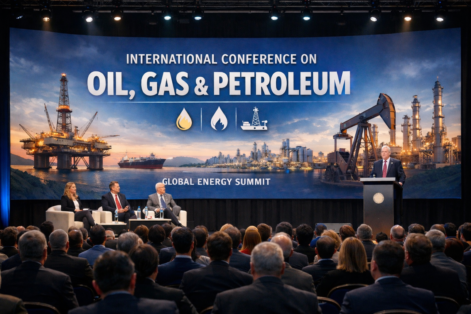 Global Energy Summit conference in session